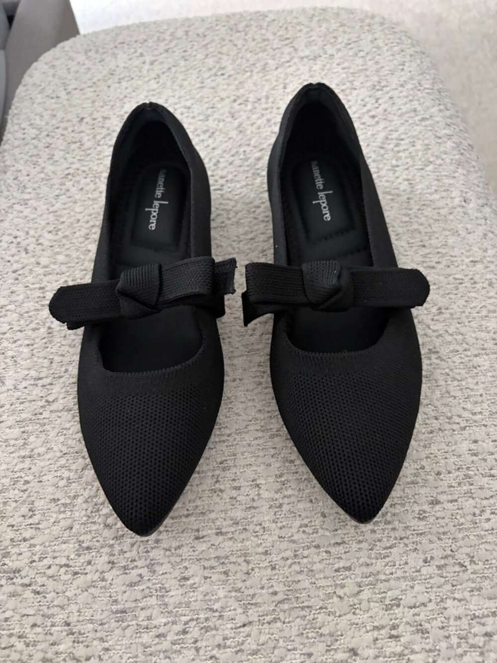 Nanette LePore Bow Flats Size 7.5 New